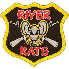 RIVER RATS VIETNAM PATCH  