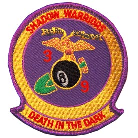 USMC 3RD BATTALION 9TH MARINES PATCH  