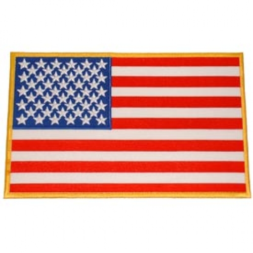 USA FLAG PATCH 11 7/8" X 7 7/8"  