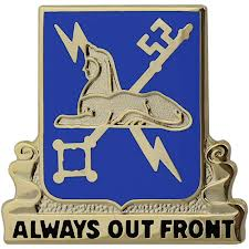 Army Regimental Crest: Military Intelligence - Always Out Front