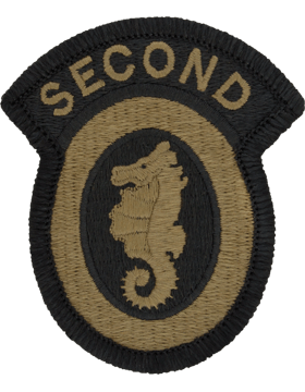 OCP Unit Patch: 2nd Engineer Brigade - With Fastener