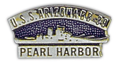 USS ARIZONA PIN  