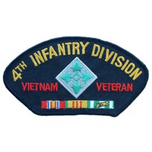 4TH INF. DIVISION HAT PATCH VIETNAM PATCH  
