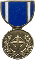 NATO MEDAL MM PIN  