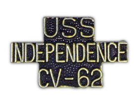 USS INDEPENDENCE PIN  