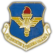 A.F. AIR ED & TRAINING PIN  