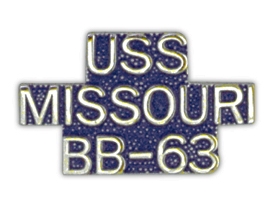 USS MISSOURI PIN  