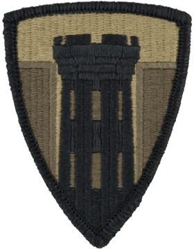 OCP Unit Patch: 176th Engineer Brigade - With Fastener