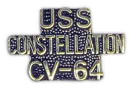 USS CONSTELLATION PIN  