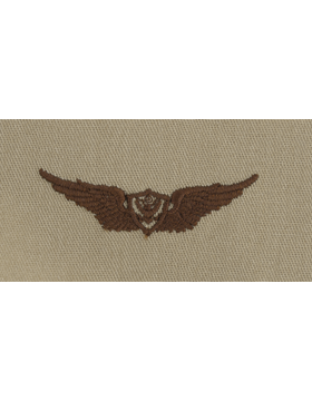 Army Badge: Aircraft Crewman - Desert Sew On