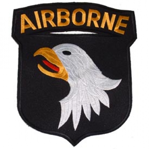 101ST AIRBORNE 9" PATCH  