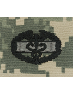 Army Badge: Combat Medical First Award - ACU Sew On (Pair)