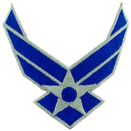USAF LOGO WINGS PATCH  