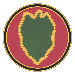 Army Combat Service Identification Badge: 24th Infantry Division