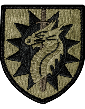 OCP Unit Patch: 224th Sustainment Brigade - With Fastener