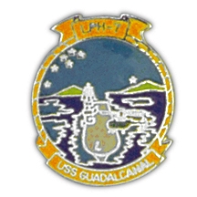 USS GUADALCANAL PIN  