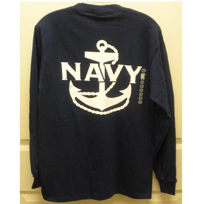 Navy Long Sleeve Shirt  
