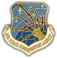 A.F. COMM AGENCY PIN  