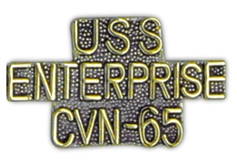 USS ENTERPRISE PIN  