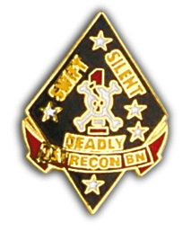 USMC 1ST RECON PIN  
