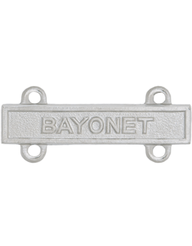 Army Qualification Bar: Bayonet - No Shine 