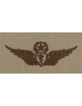 Army Badge: Master Flight Surgeon - Desert Sew On     