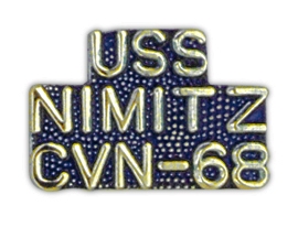 USS NIMITZ PIN  