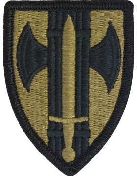 OCP Unit Patch: 18th Military Police Brigade - With Fastener