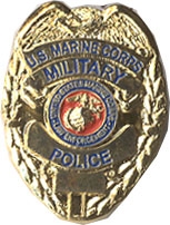 USMC MILITARY POLICE PIN  