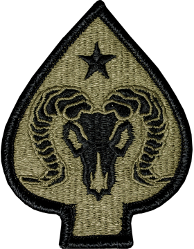 OCP Unit Patch: 17th Sustainment - With Fastener