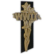 WWII MEMORIAL CROSS PIN  