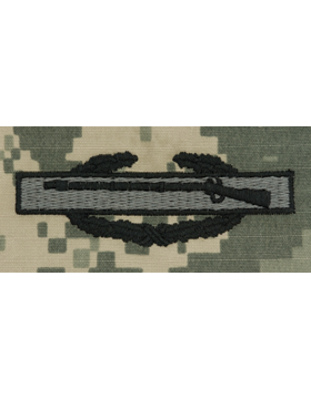 Army Badge: Combat Infantry First Award - ACU Sew On (Pair)
