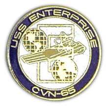 USS ENTERPRISE PIN  