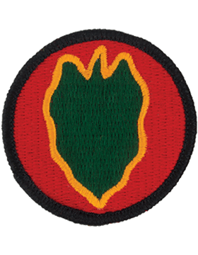 Army Patch Full Color: 24th Infantry Division  