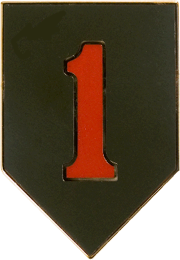 Army Combat Service Identification Badge: 1st Infantry Division