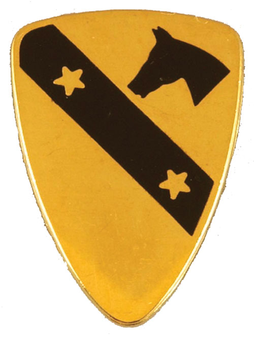 1 CAV DIV  (NO MOTTO)   