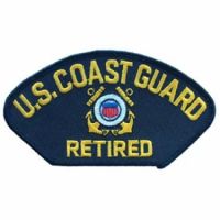 Coast Guard Hat Patches