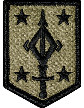 OCP Unit Patch: 4th Manuever Enhancement Brigade - With Fastener