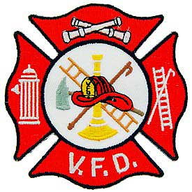 Fire Dept Logo V.F.D. - NS16085