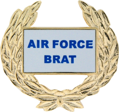 AIR FORCE BRAT PIN  