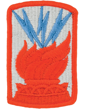 Army Patch Full Color: 187th Signal Brigade