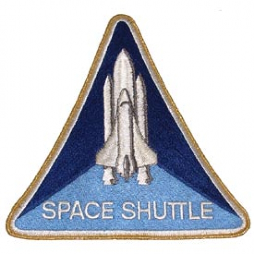 SPACE SHUTTLE 8 1/4" PATCH  
