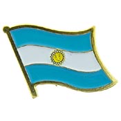 ARGENTINA FLAG PIN 1"  