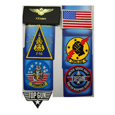 Iceman Top Gun Patches  