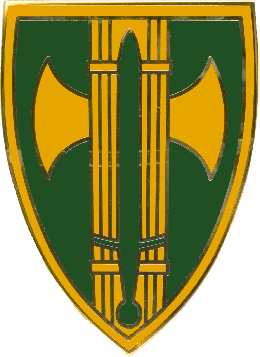 Army Combat Service Identification Badge: 18th Military Police Brigade