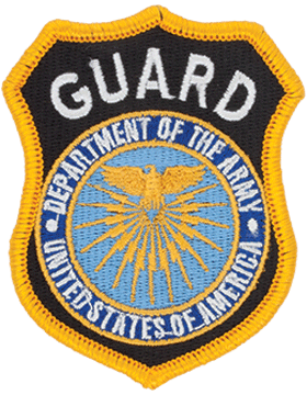 Army Patch Full Color: Department of Army Guard    