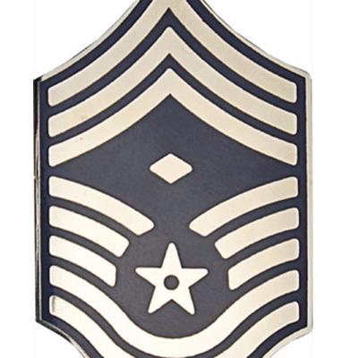 CHIEF MASTER SERGEANT W/DIAMOND (ENAMELED) (AFC110)     