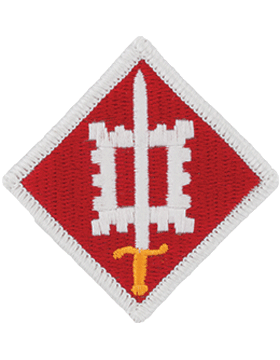 Army Patch Full Color: 18th Engineers Brigade