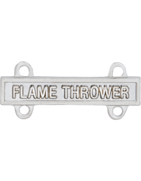 Army Qualification Bar: Flame Thrower - No Shine 