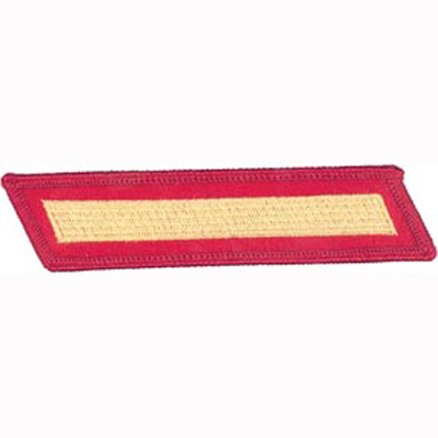 Female -  Service Stripes - 1 Stripe - Gold/Red  